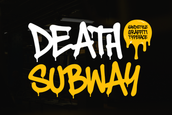 Death Subway Font for Bold Design Projects