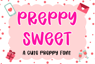 Preppy Fonts: Sweet & Creative Design Ideas