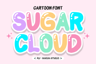 Sugar Cloud Font: a Soft and Elegant Typography Choice