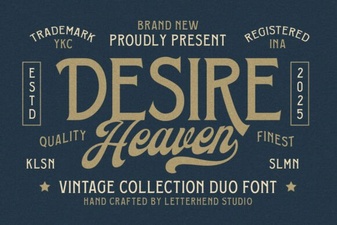 Desire Heaven Font: Creative Design Inspiration
